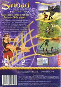 Sinbad: Legend of the Seven Seas - Box - Back Image