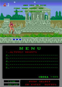 Altered Beast (Mega-Tech) - Screenshot - Gameplay Image