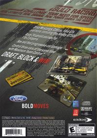 Ford Bold Moves Street Racing - Box - Back Image