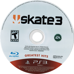 Skate 3 - Disc Image