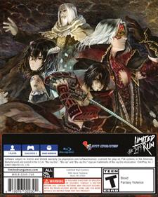 Bloodstained: Curse of the Moon - Box - Back Image