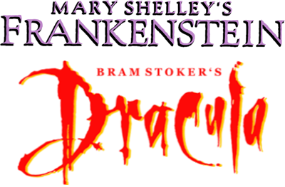 Mary Shelley's Frankenstein / Bram Stoker's Dracula - Clear Logo Image
