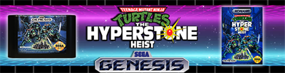 Teenage Mutant Ninja Turtles: The Hyperstone Heist - Arcade - Marquee Image
