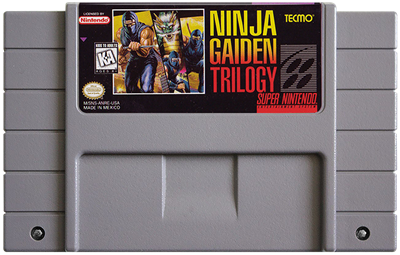 Ninja Gaiden Trilogy - Fanart - Cart - Front