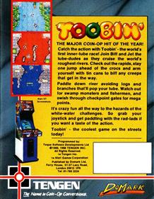 Toobin' - Box - Back Image