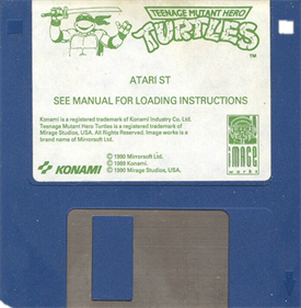 Teenage Mutant Hero Turtles - Disc Image