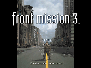 Front Mission 3 - Screenshot - Game Title Image
