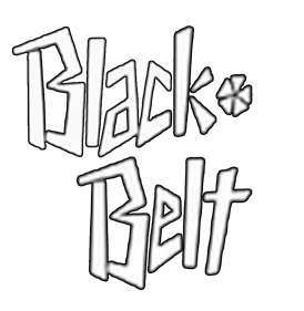 Black Belt - Clear Logo Image