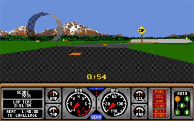 Hard Drivin' II - Screenshot - Gameplay
