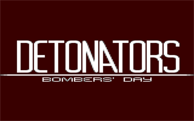 Detonators: Bomber's Day - Screenshot - Game Title Image