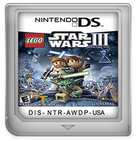 LEGO Star Wars III: The Clone Wars - Fanart - Cart - Front