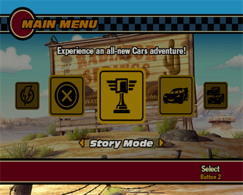 Cars - Screenshot - Game Title Image