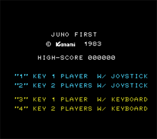 Juno First - Screenshot - Game Select Image