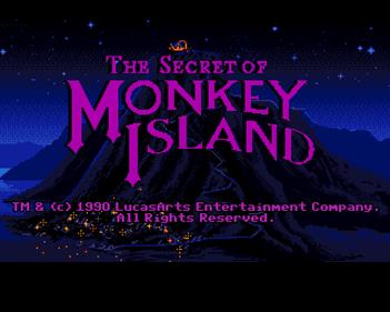 The Secret of Monkey Island - Screenshot - Game Title Image