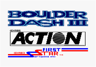 Boulder Dash III - Screenshot - Game Title Image