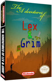 The Adventures of Lex and Grim - Box - 3D Image