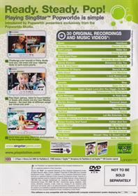 SingStar: Popworld - Box - Back Image