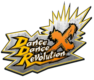 Dance Dance Revolution X - Clear Logo Image