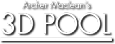 Archer Maclean's 3D Pool - Clear Logo Image