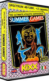 Summer Games - Box - 3D Image