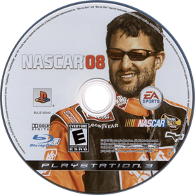 NASCAR 08 - Disc Image