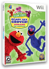 Sesame Street: Ready, Set, Grover! - Box - 3D Image