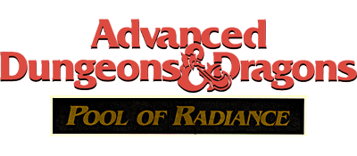Advanced Dungeons & Dragons: Pool of Radiance - Clear Logo