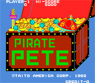Pirate Pete - Screenshot - Game Title Image
