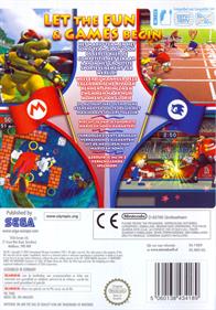 Mario & Sonic at the Olympic Games - Box - Back Image