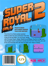 Super Royal Pals. 2 - Box - Back Image