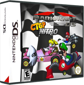 Mario Kart DS CTGP Nitro - Box - 3D Image