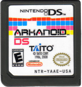 Arkanoid DS - Cart - Front Image