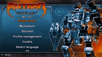Mytran Wars - Screenshot - Game Title Image