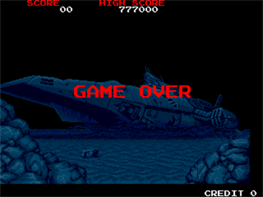 Battle Shark - Screenshot - Game Over Image
