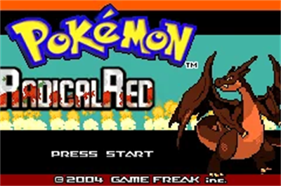 Pokémon Radical Red - Screenshot - Game Title Image