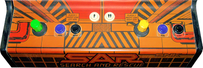 SAR: Search and Rescue - Arcade - Control Panel Image
