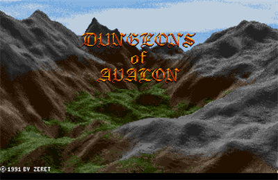 Dungeons of Avalon - Screenshot - Game Title Image