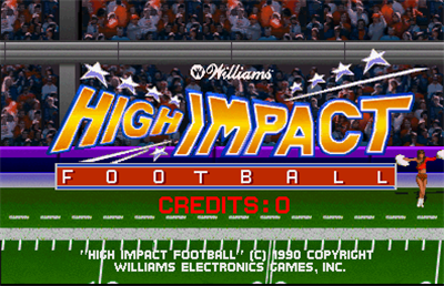 High Impact Football - Screenshot - Game Title Image