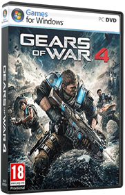 Gears of War 4 - Box - 3D Image