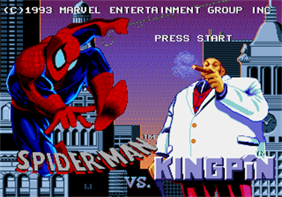 The Amazing Spider-Man vs. The Kingpin - Screenshot - Game Title Image