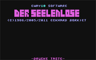 Der Seelenlose - Screenshot - Game Title Image