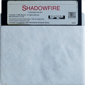 Shadowfire - Disc Image