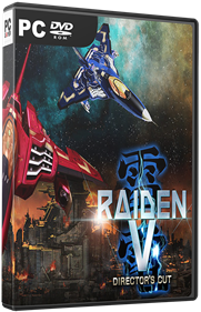 Raiden V: Director's Cut - Box - 3D Image