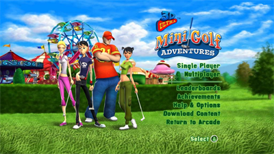 3D Ultra Minigolf - Screenshot - Game Title Image