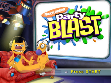Nickelodeon Party Blast - Screenshot - Game Title Image