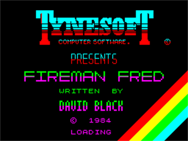 Fireman Fred - Screenshot - Game Title Image