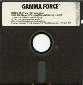 Gamma Force in Pit of a Thousand Screams - Disc Image
