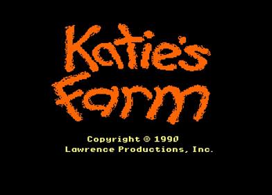 Katie's Farm - Screenshot - Game Title Image