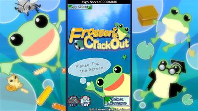 Frogger's Crackout - Screenshot - Game Title Image