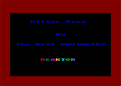 Killer Ring - Screenshot - Game Title Image